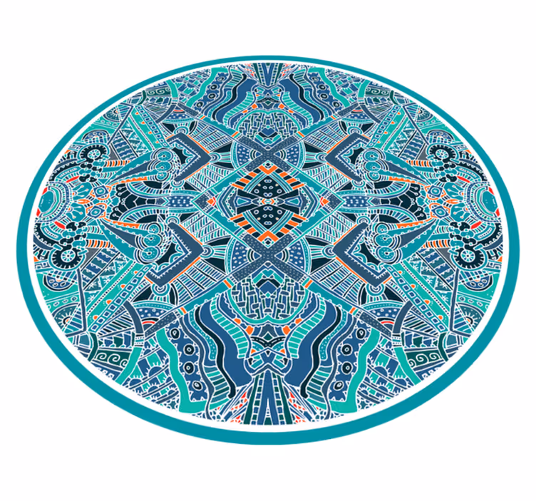 Vinil podovi mandala kružnost mandale - TenStickers