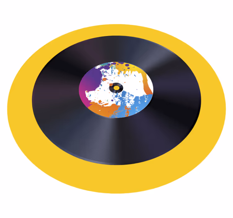 Vinil podovi tekstura apstraktni splash zapis - TenStickers