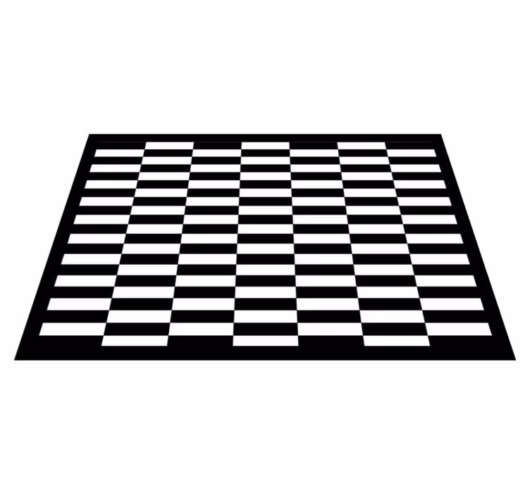 Pruge optičke iluzije geometrijske prostirke - TenStickers