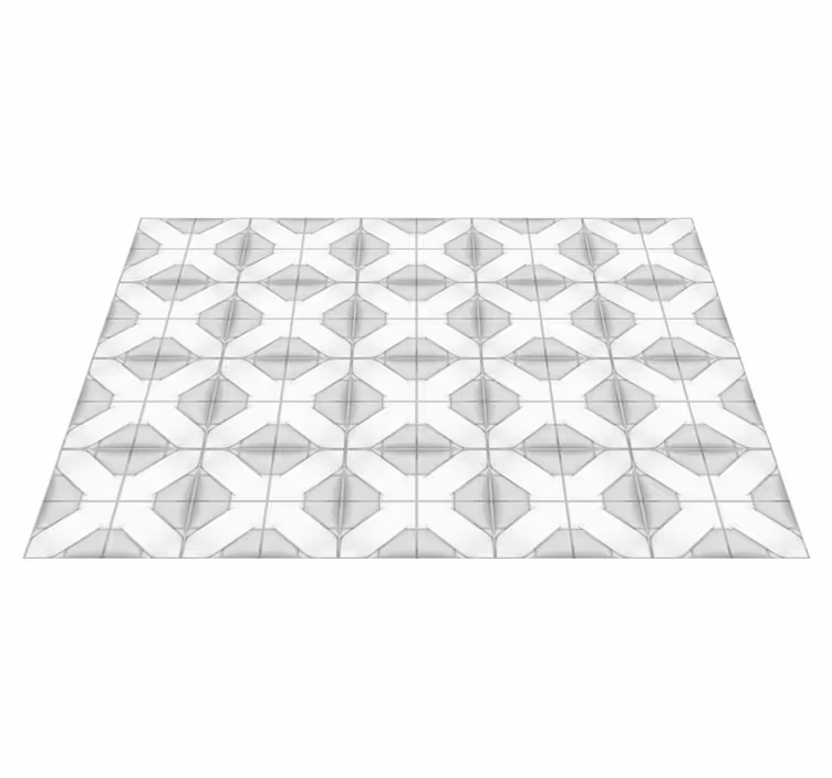 Vinil podovi geometrijski kubistička simetrija - TenStickers