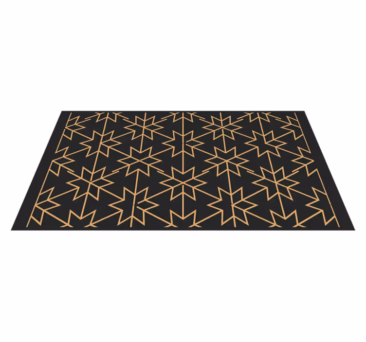 Vinil podovi geometrijski geometrijski zvjezdani prasak - TenStickers