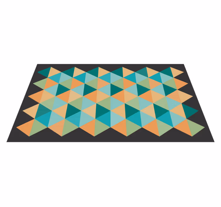 Vinil podovi geometrijski geometrijski šareni sastav - TenStickers
