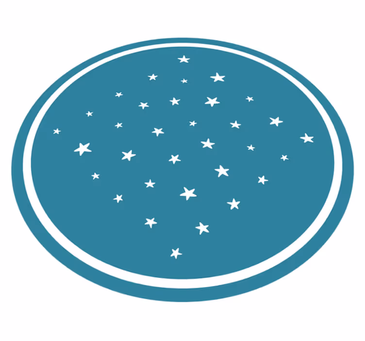 Vinil podovi zvijezde zvjezdani motiv - TenStickers