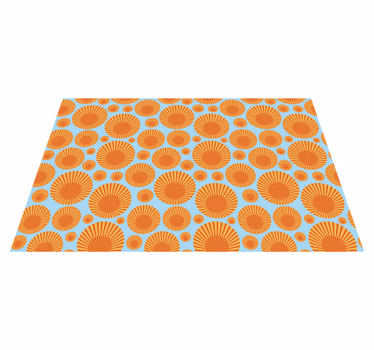 Vinil podovi geometrijski geometrijski sunburst - TenStickers