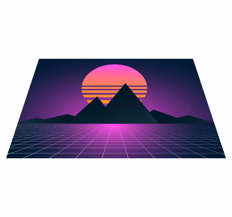 Starinski i retro sunčani tepih - TenStickers