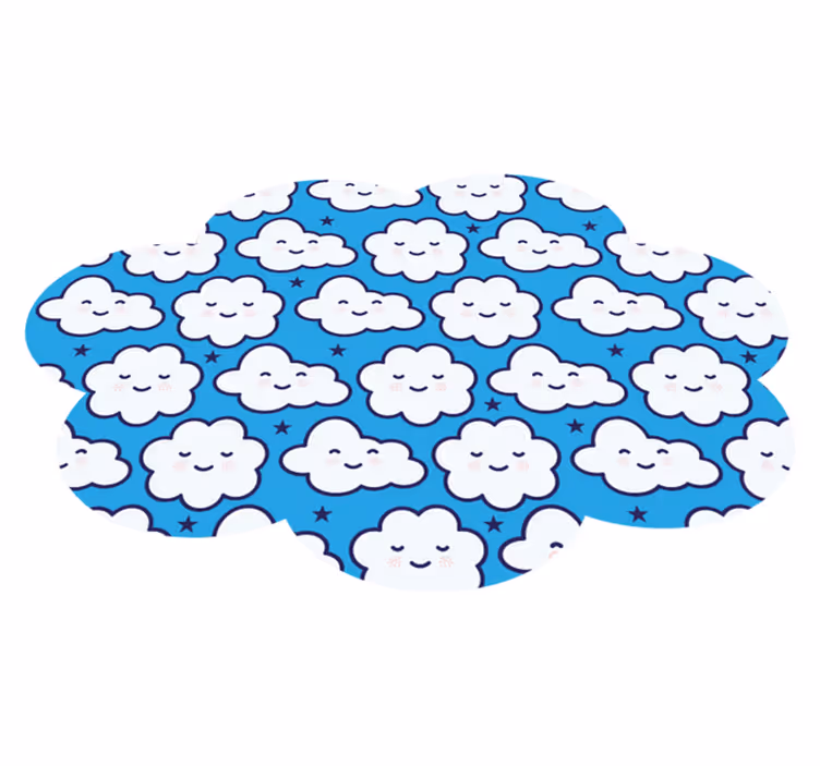 Vinil podovi rasadnici oblačan pejzaž snova - TenStickers