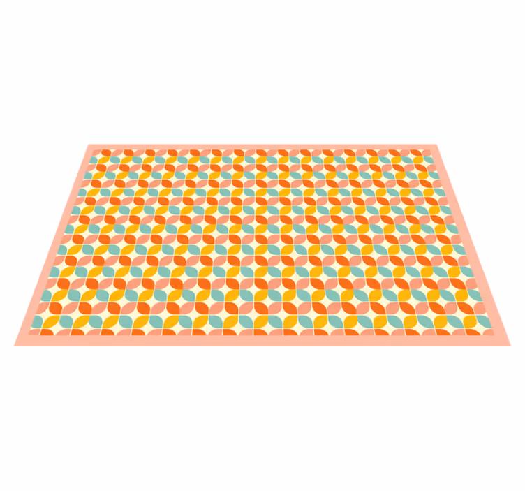 Vinil podovi geometrijski geometrijski šesterokuti - TenStickers