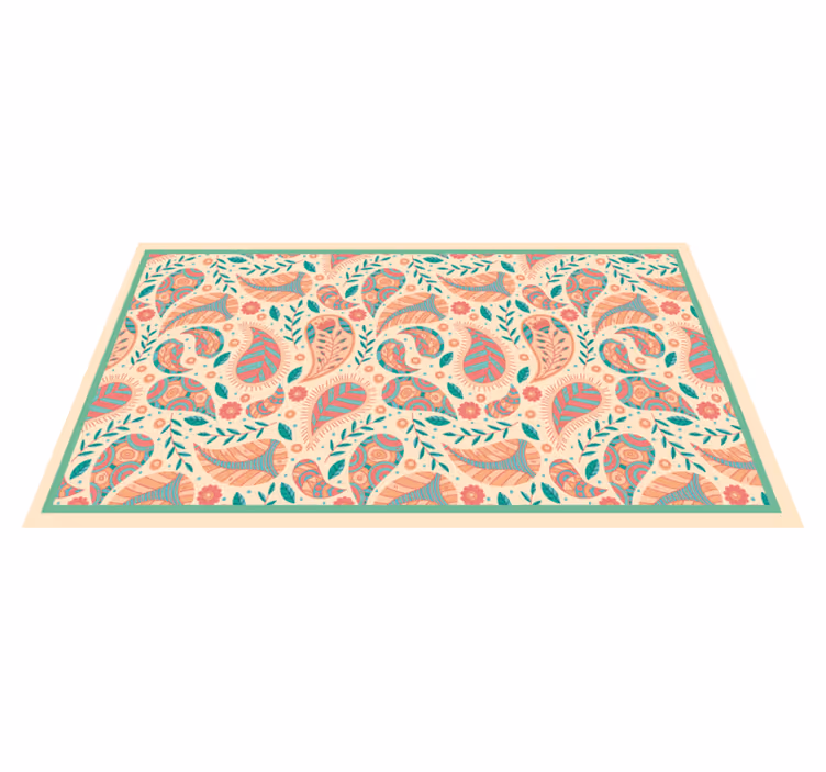 Vinil podovi mandala fuzija paisley uzorka - TenStickers