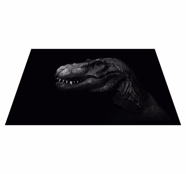 Vinil podovi životinja portret tiranosaura - TenStickers