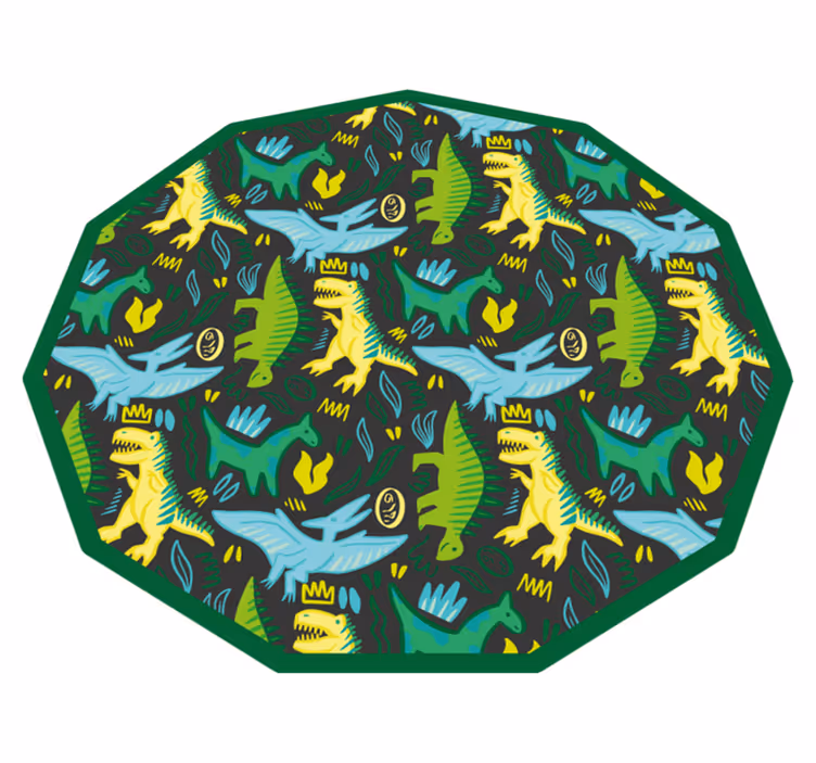Vinil podovi djeca otisci stopala dinosaura - TenStickers