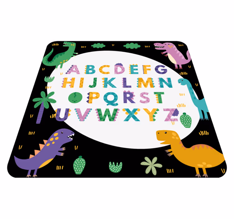 Vinil podovi abeceda šareno obrazovno vrijeme za igru - TenStickers