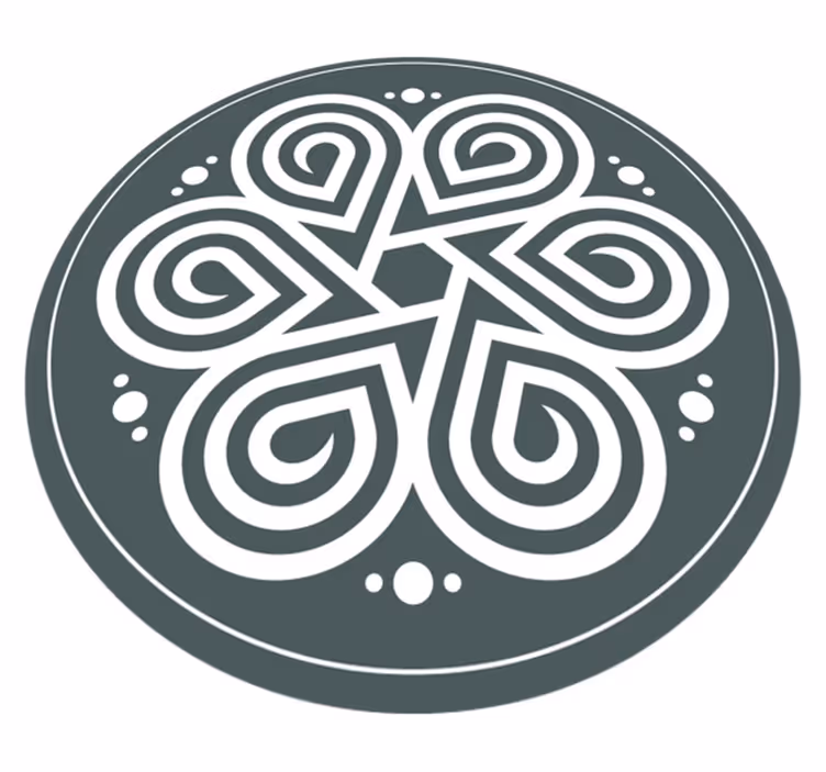 Vinil podovi mandala keltska mandala - TenStickers