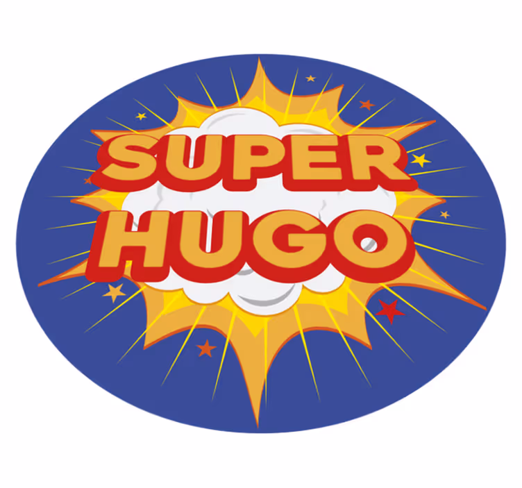 Vinil podovi s imenima superjunački prasak - TenStickers