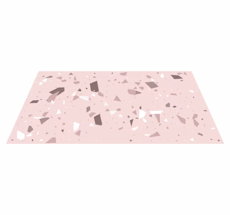 Vinil podovi geometrijski geometrijski terrazzo - TenStickers