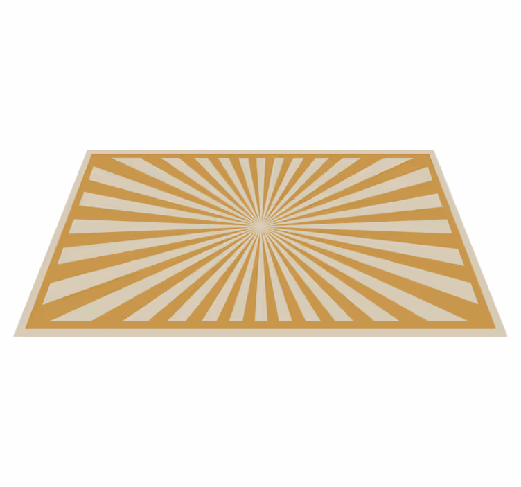 Vinil podovi geometrijski radiant burst pattern - TenStickers