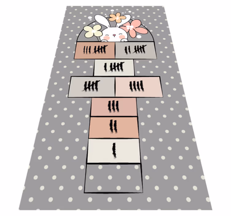 Vinil podovi rasadnici hopscotch gameplay - TenStickers