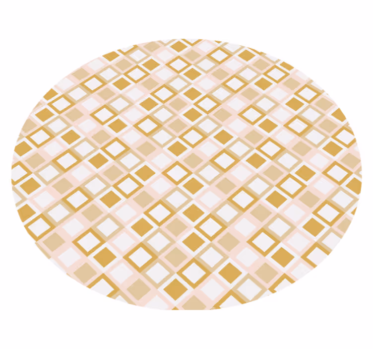 Vinil podovi geometrijski geometrijski rešetkasti uzorak - TenStickers