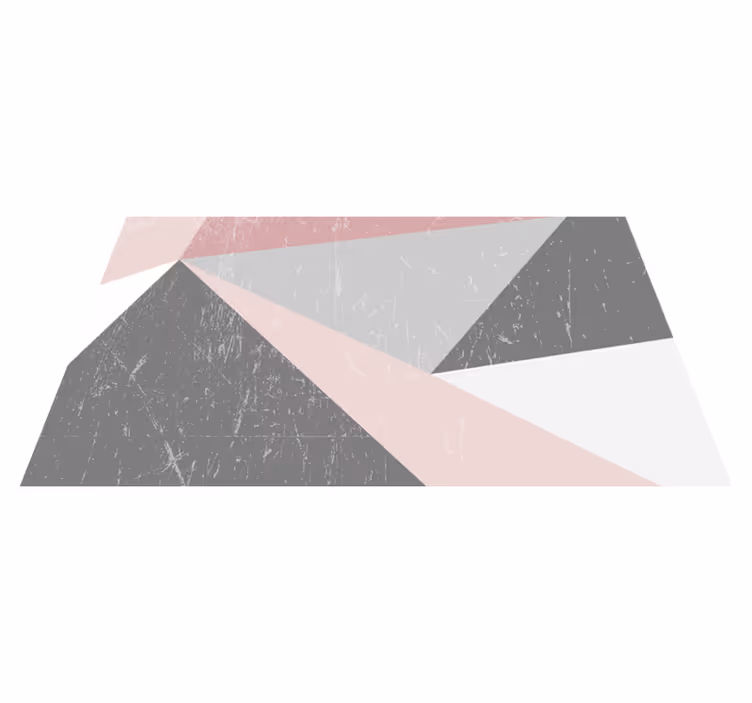 Vinil podovi geometrijski preklapanje geometrijskih oblika - TenStickers