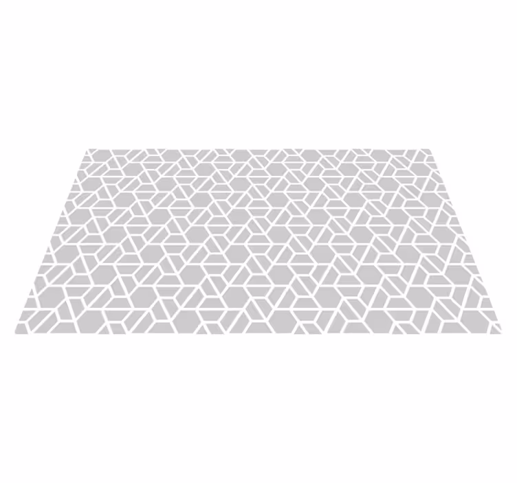 Vinil podovi geometrijski geometrijski dizajn rešetke - TenStickers