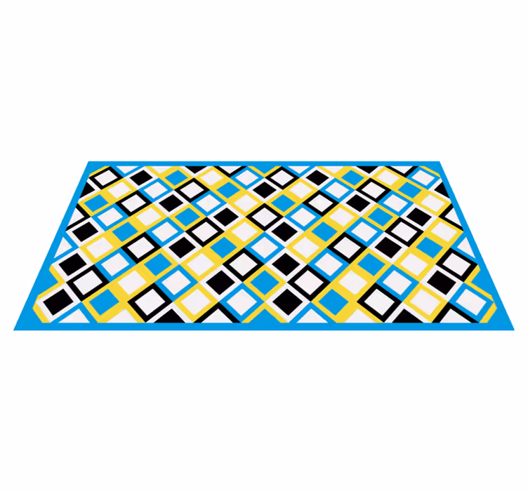 Vinil podovi geometrijski geometrijski argyle uzorak - TenStickers