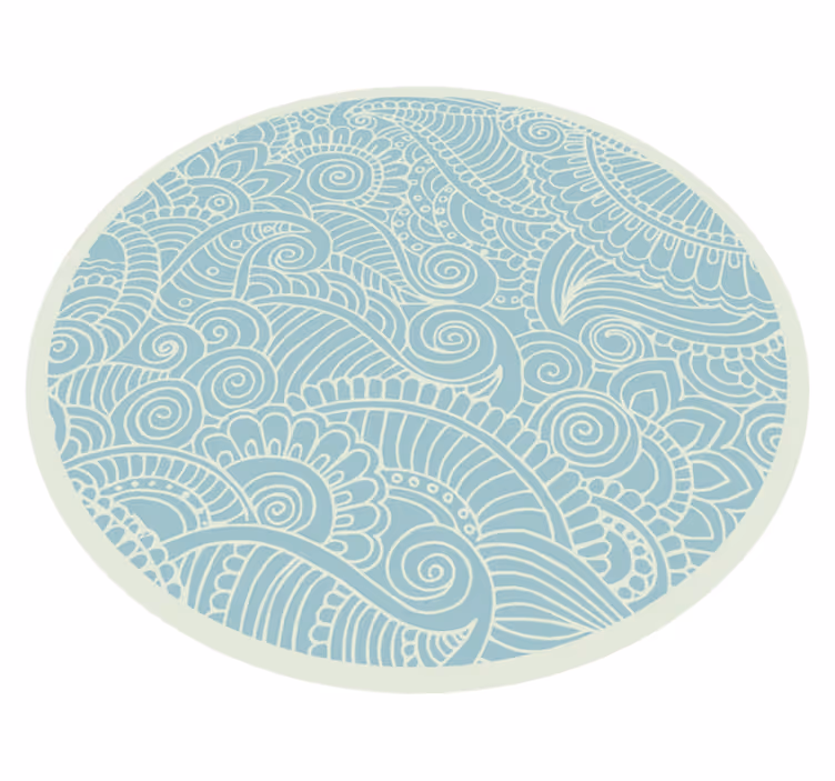 Vinil podovi mandala vrtložna mandala - TenStickers