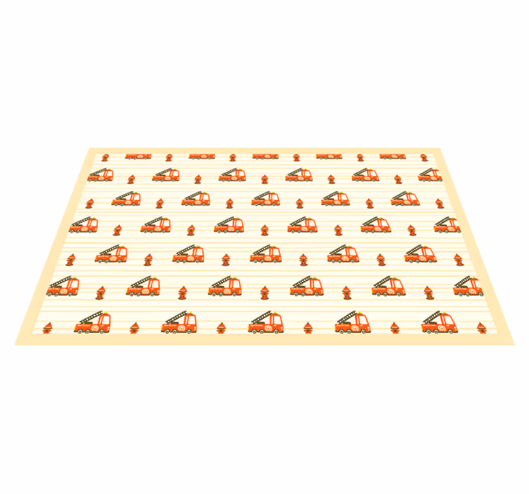 Drugi vinil podovi razigrana prometna tema - TenStickers