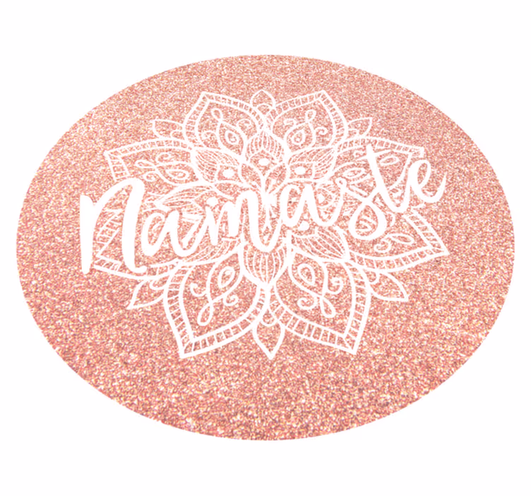 Vinil podovi mandala motiv mandale namaste - TenStickers