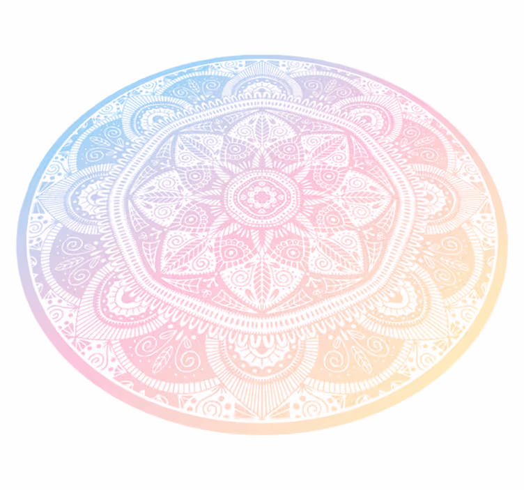 Vinil podovi mandala gradijent mandala - TenStickers