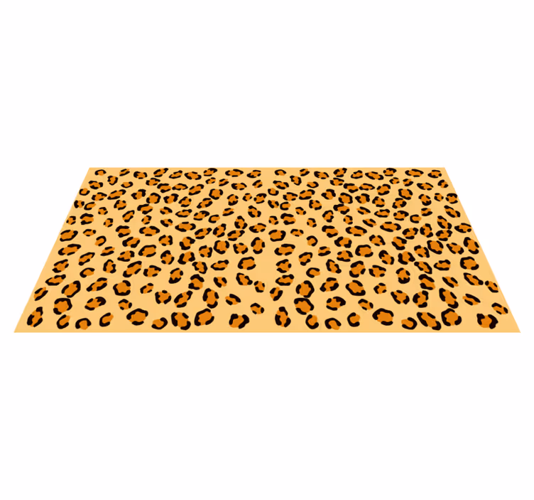 Gepard print životinjskog printa vinil prostirka - TenStickers