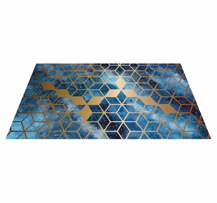 Galaxy moderne geometrijske prostirke - TenStickers