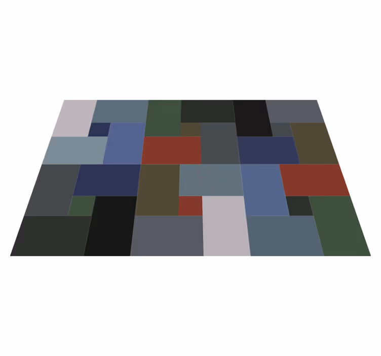Vinil podovi geometrijski geometrijski blokovi - TenStickers