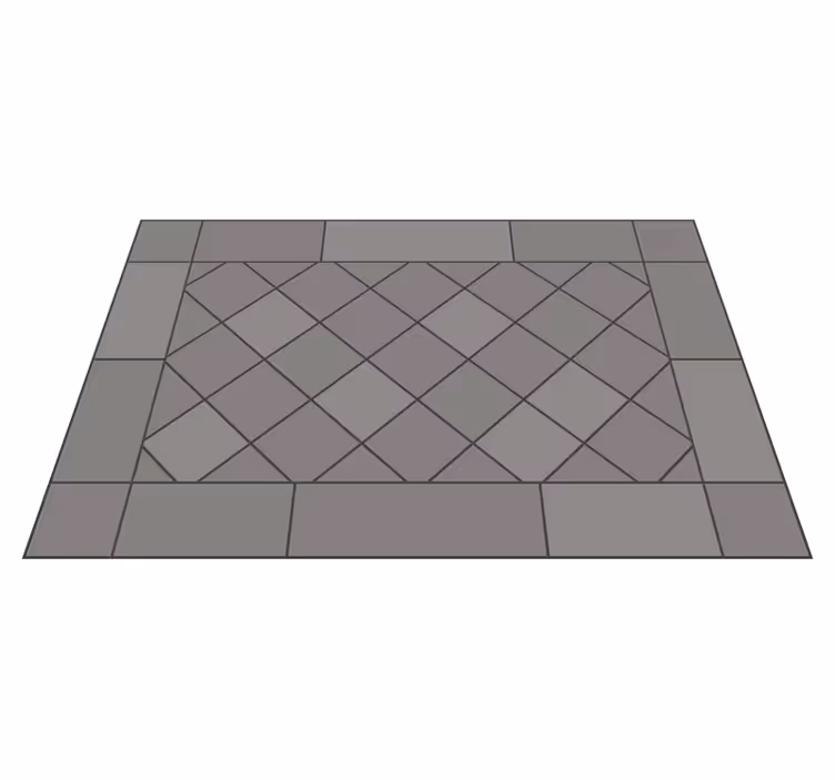 Vinil pločice popločana geometrija - TenStickers