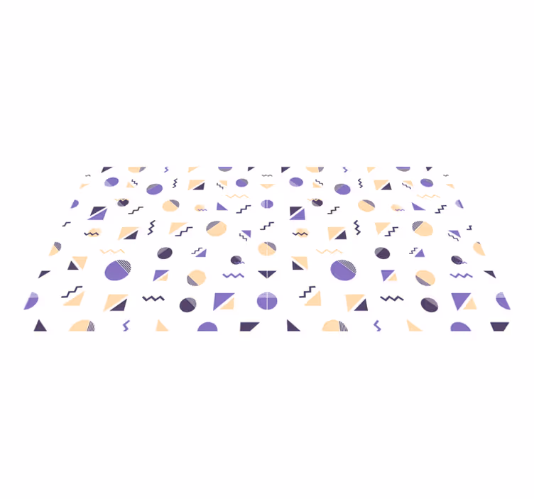 Obojeni geometrijski oblici geometrijski sagovi - TenStickers