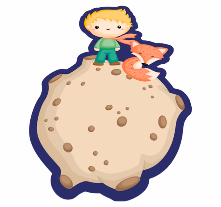 Mali princ djeca vinil prostirka - TenStickers