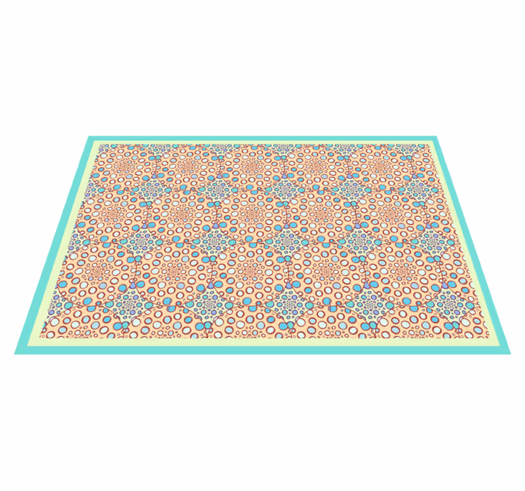 Vinil podovi spavaća soba graciozan botanički print - TenStickers