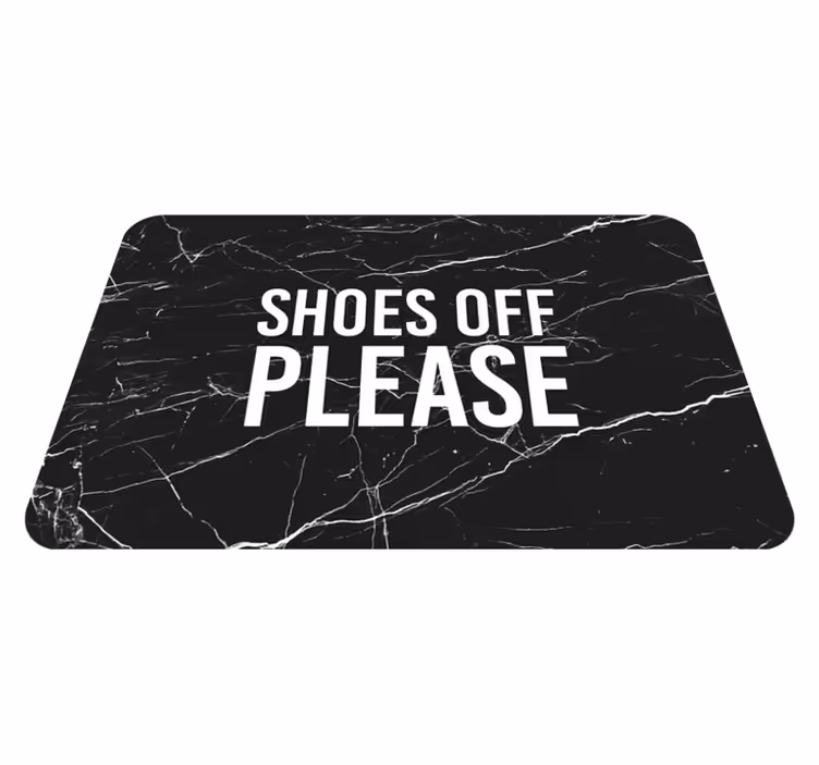 Mramorni vinilni tepih cipele s ulaza - TenStickers