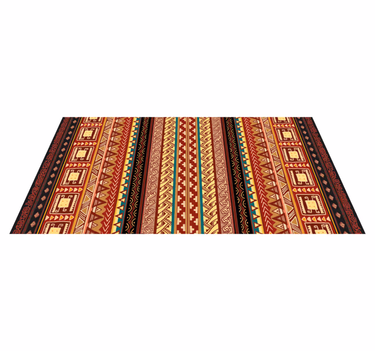 Aztec pruge vinil tepih - TenStickers