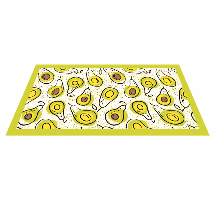 Vinil pod u kuhinji avokado delight - TenStickers