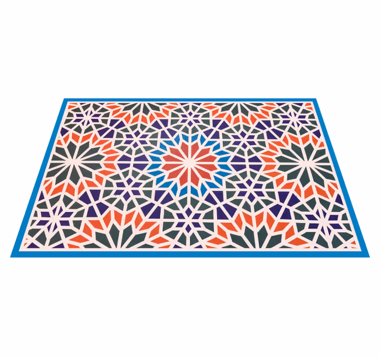 Vinil podovi mozaik zamršeni geometrijski - TenStickers