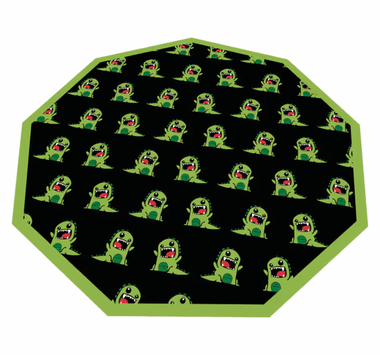 Vinil podovi djeca crtani uzorak stvorenja - TenStickers