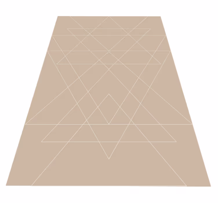 Vinil podovi moderan prostirka s geometrijskim uzorkom - TenStickers