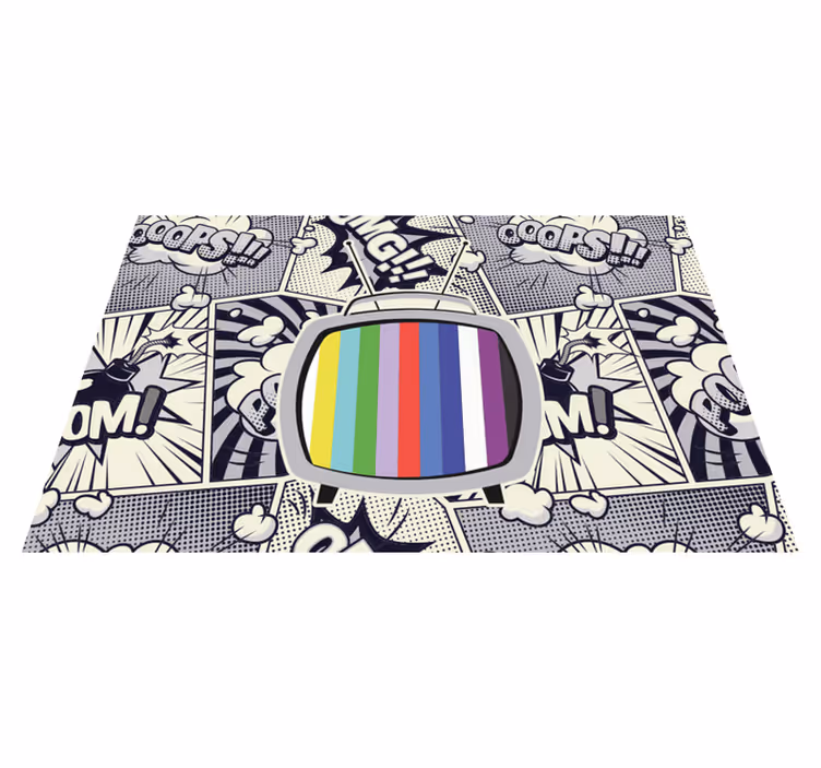 Vinil podovi tinejdžeri retro televizijski ekran - TenStickers