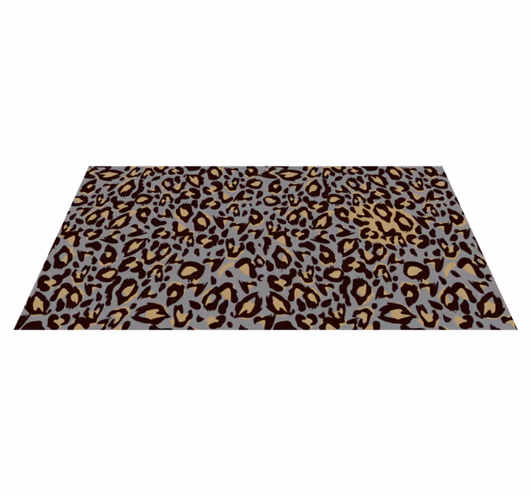 Vinil podovi otisak životinja sivi leopard uzorak - TenStickers