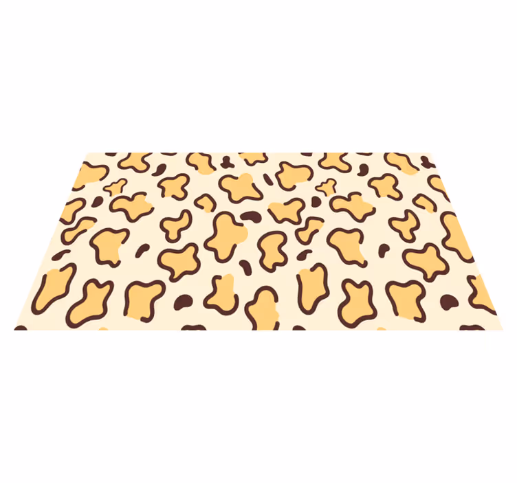 Vinil podovi otisak životinja veliki oblici leoparda - TenStickers