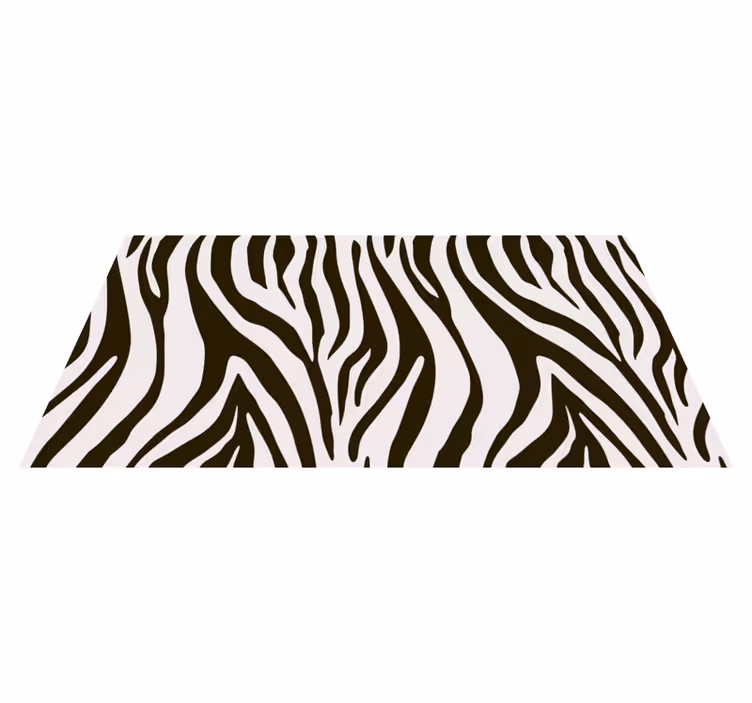 Vinil podovi otisak životinja motiv zebrastih pruga - TenStickers