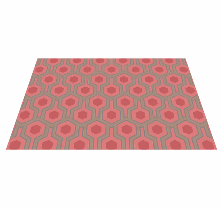 Vinil podovi geometrijski konfiguracija saća - TenStickers