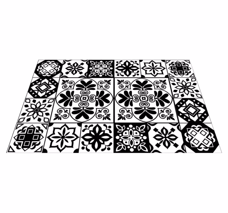 Vinil pločice španjolski geometrijski dizajn - TenStickers