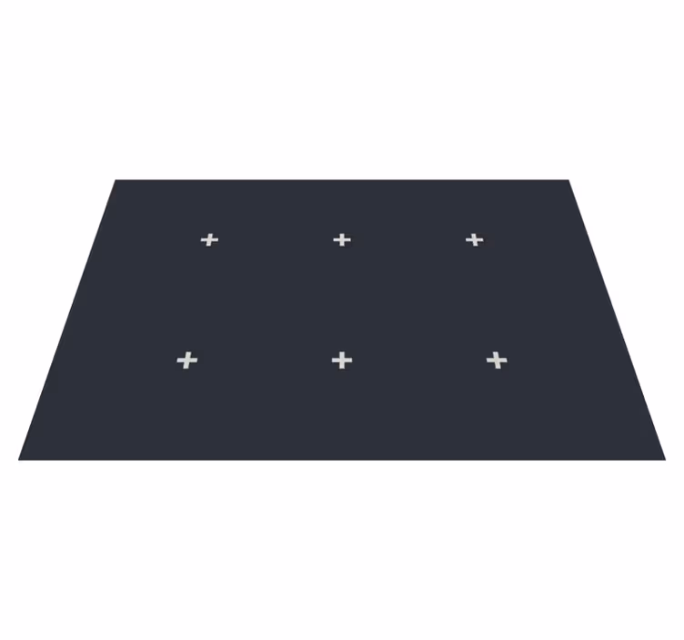 Vinil podovi minimalistički tamni geometrijski uzorak - TenStickers