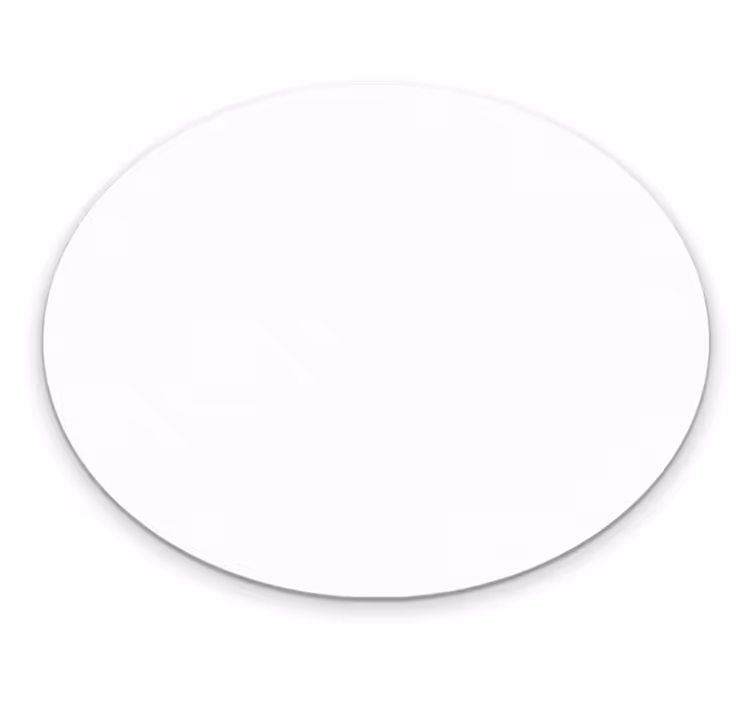 Bijela podloga moderni vinil prostirka - TenStickers