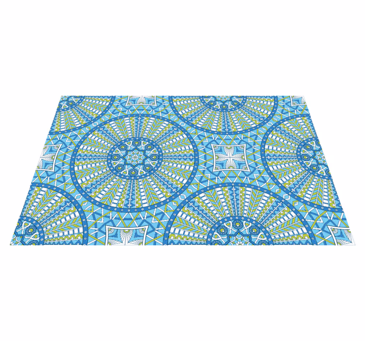 Vinil podovi mandala elegantni geometrijski uzorci - TenStickers